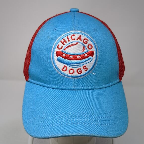 Chicago Dogs Snapback Trucker Hat Multi One Size Adjustable Mesh Back BWM Global - Picture 2 of 9